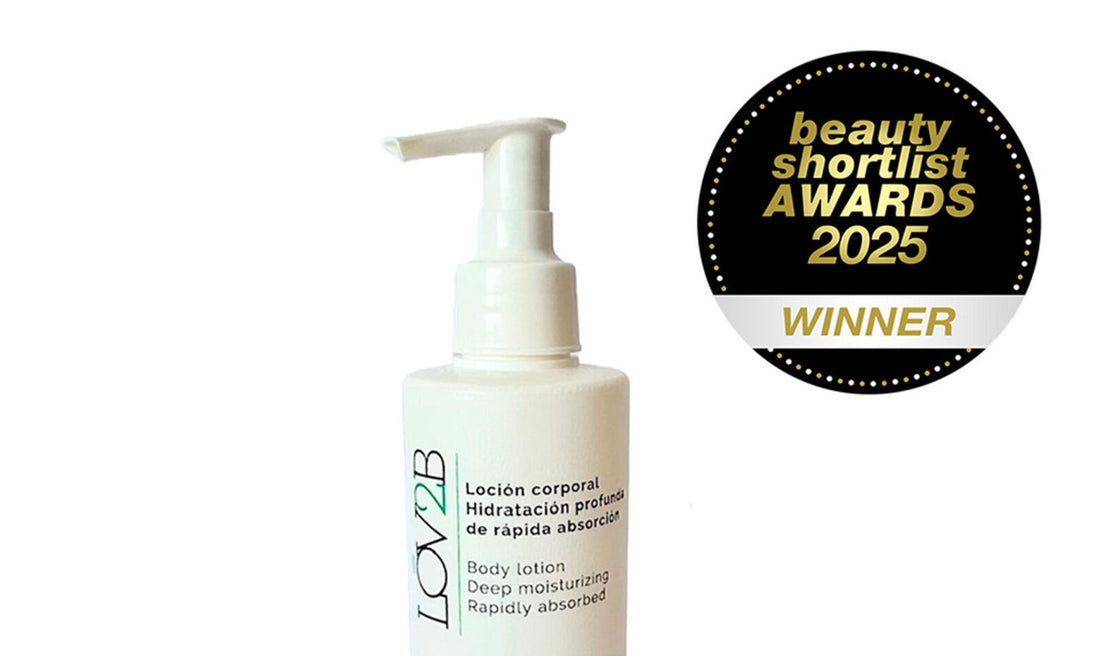 LOV2B COSMÉTICA BIOTECNOLÓGICA GANA 4 PREMIOS EN BEAUTY SHORTLIST AWARDS 2025 Y SE CONSOLIDA COMO REFERENTE