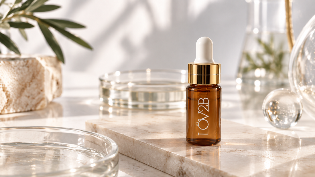 LOV2B Cosmética Biotecnológica de origen natural. Cuello & Escote Reafirmante Intensive (+)