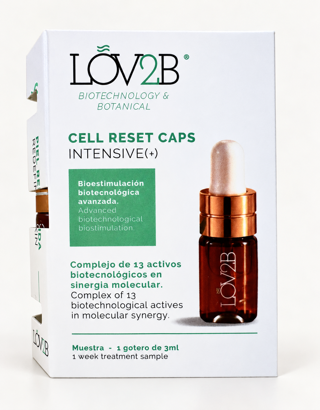 Muestra CELL RESET Caps Intensive (+) · Regalo